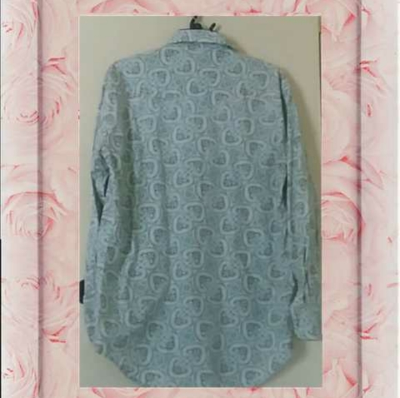 Rough Stock Panhandle Slim Pearl Snap size S - Picture 6 of 8